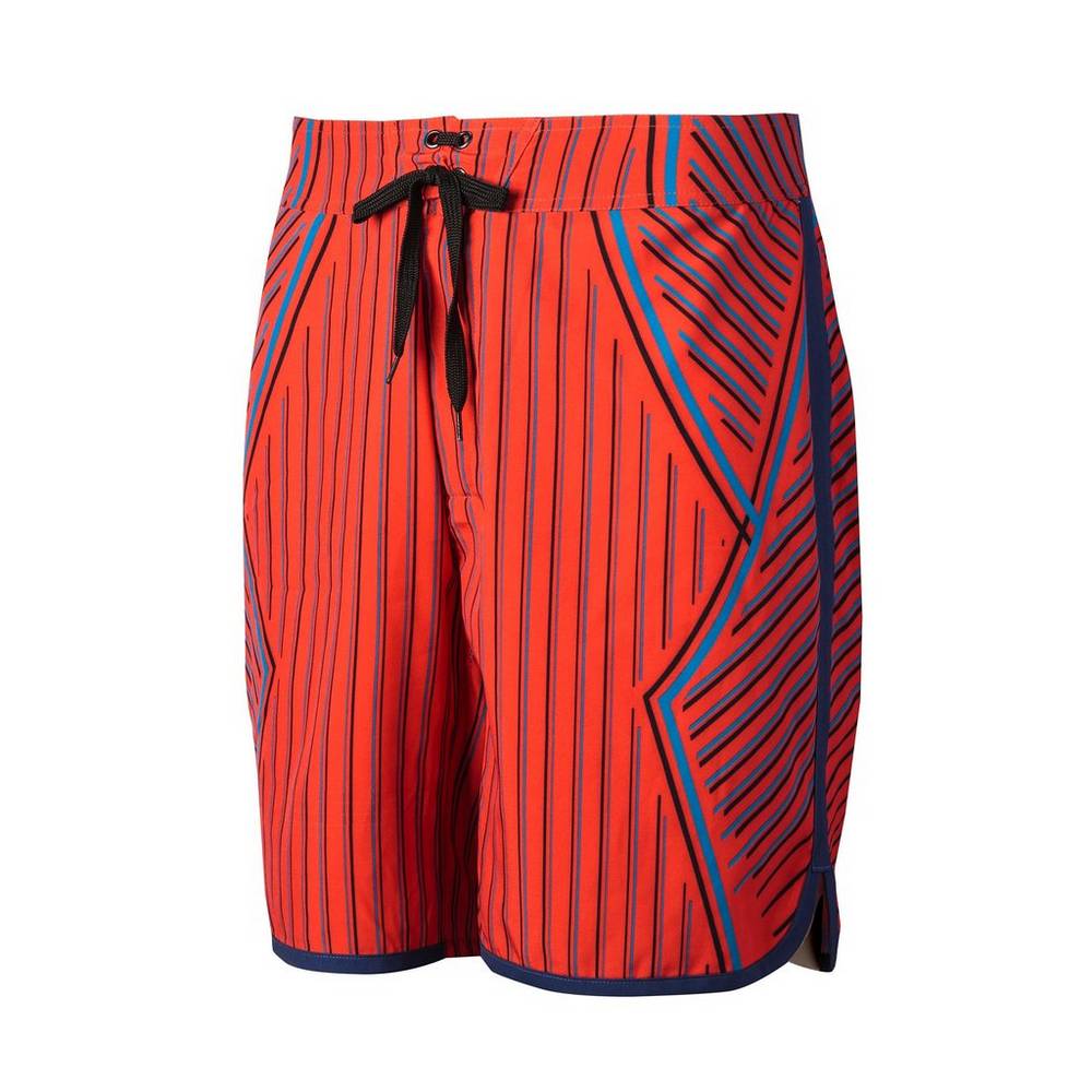 Pantalones Cortos Mizuno BEACH BOARDSHORT Hombre Naranjas/Azules España VHSW-83406